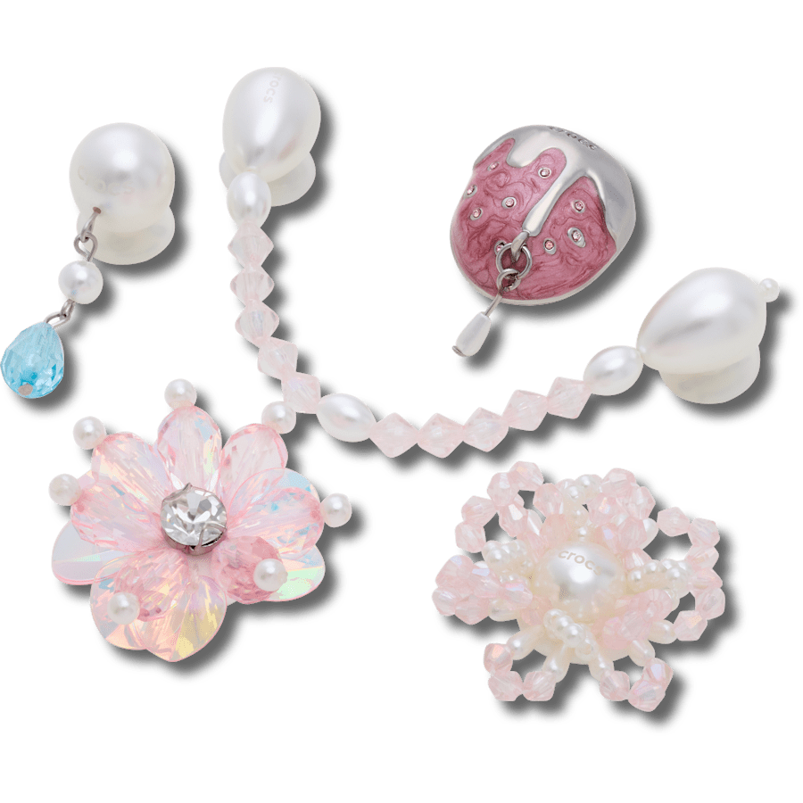 Cutesy Strawberry 5 Pack - benutzerdefinierter Winkel - Jibbitz Charms