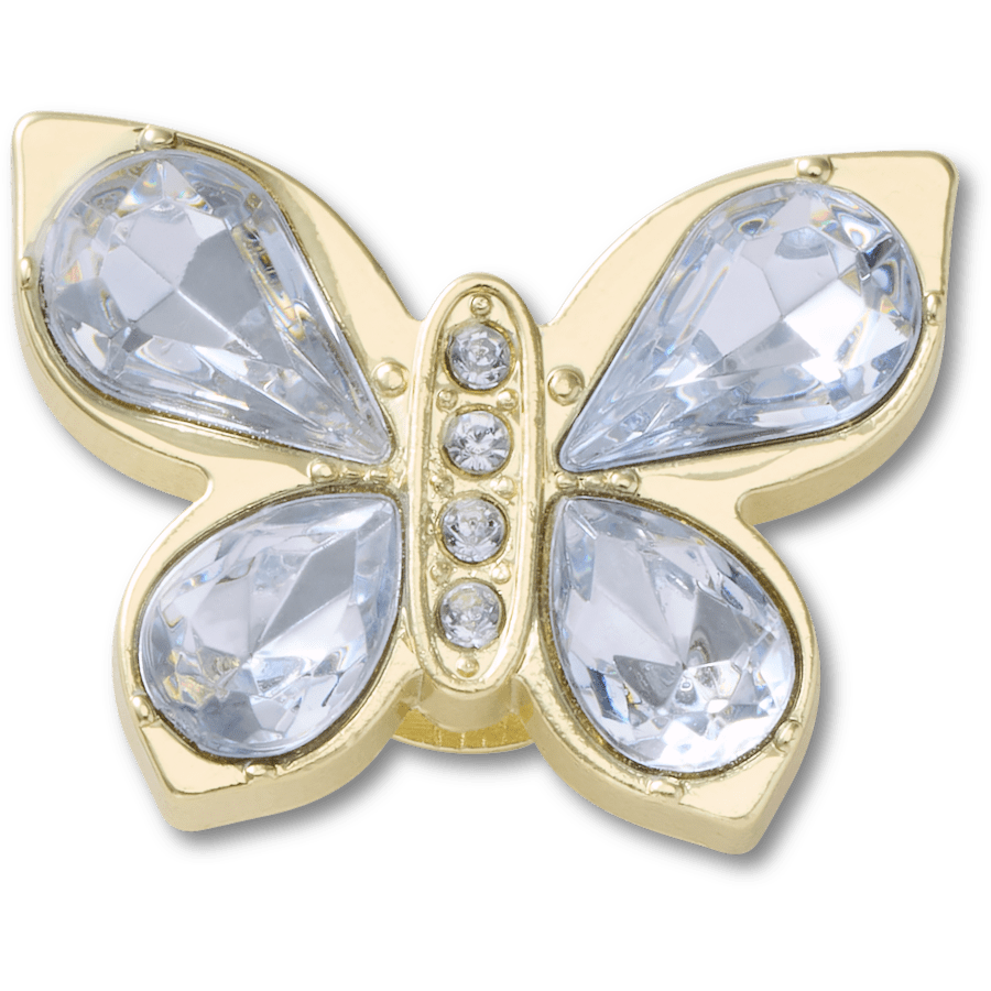 Gold Gem Butterfly - Zubehöransicht - Jibbitz Charms