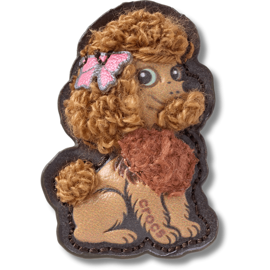 Vintage Poodle - Charm view - Jibbitz Charms