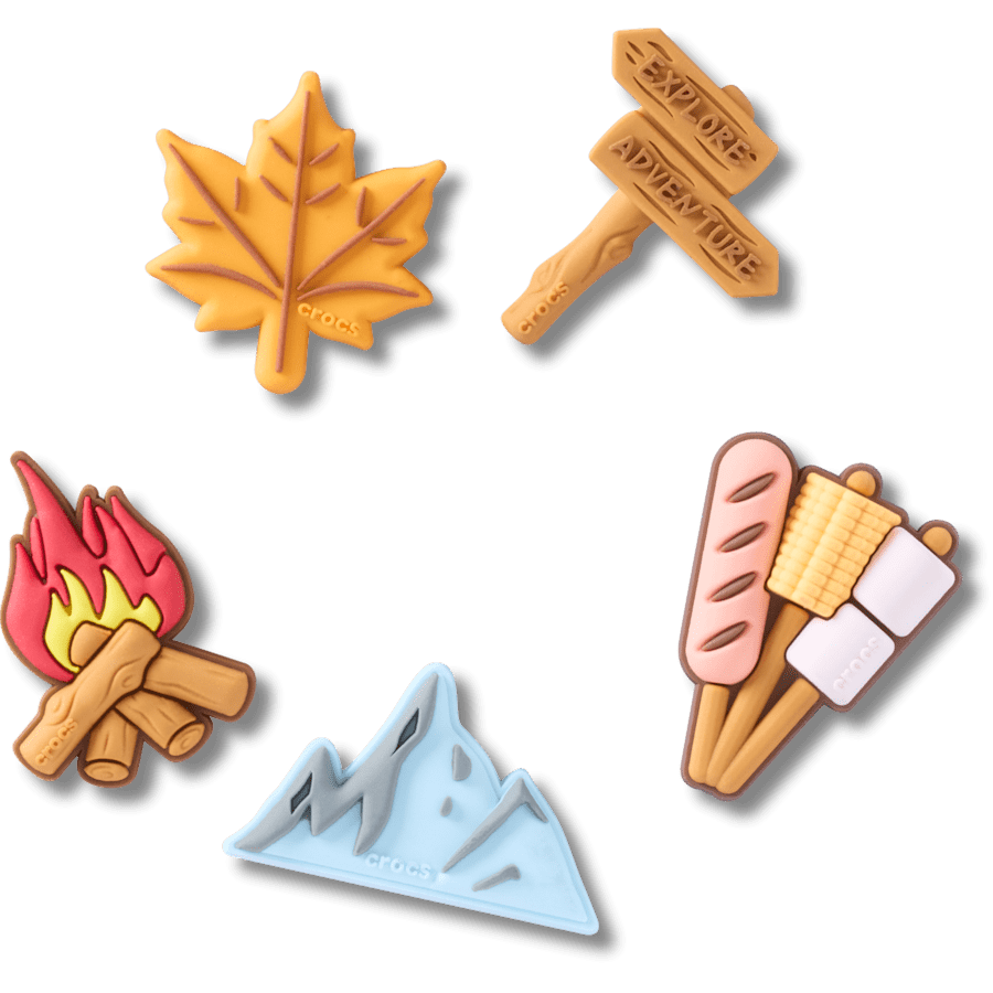Adventure Camper 5 Pack - accessoire weergave - Jibbitz Charms