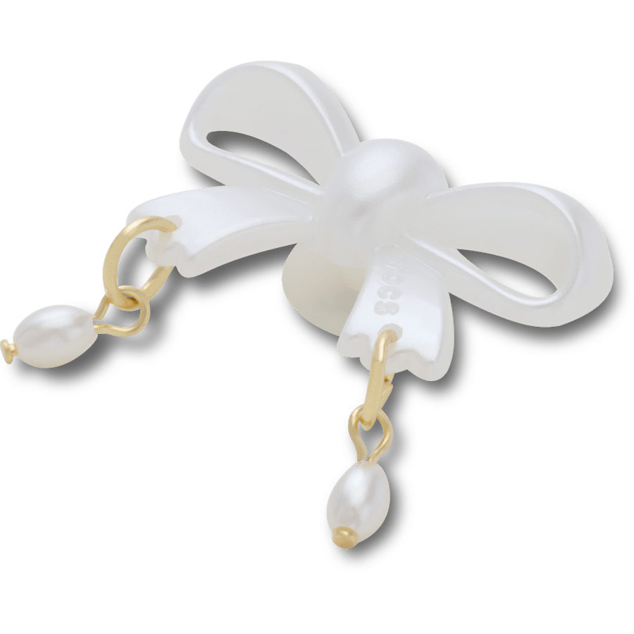 Bow and Pearl Dangle - benutzerdefinierter Winkel - Jibbitz Charms