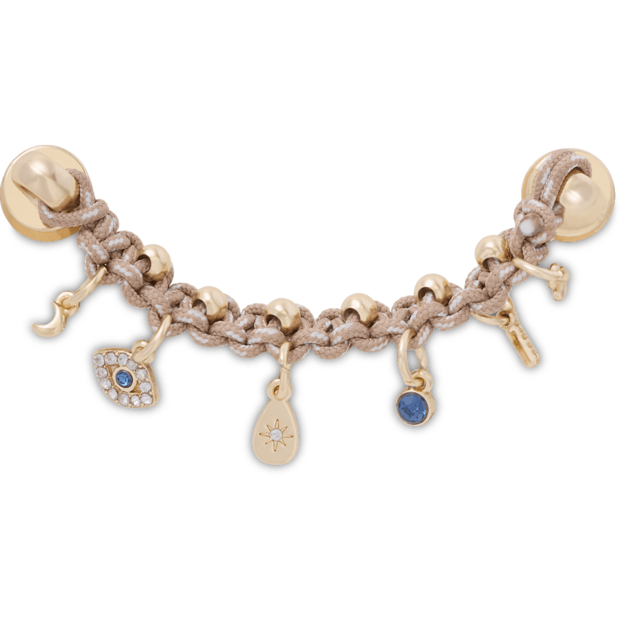 Corded Evil Eye Chain - Charm view - Jibbitz Charms