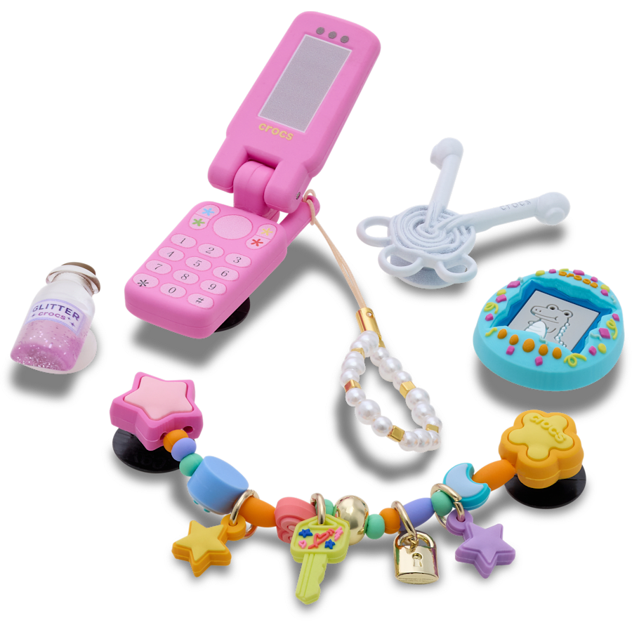 Girly Junk Drawer 5 Pack - benutzerdefinierter Winkel - Jibbitz Charms