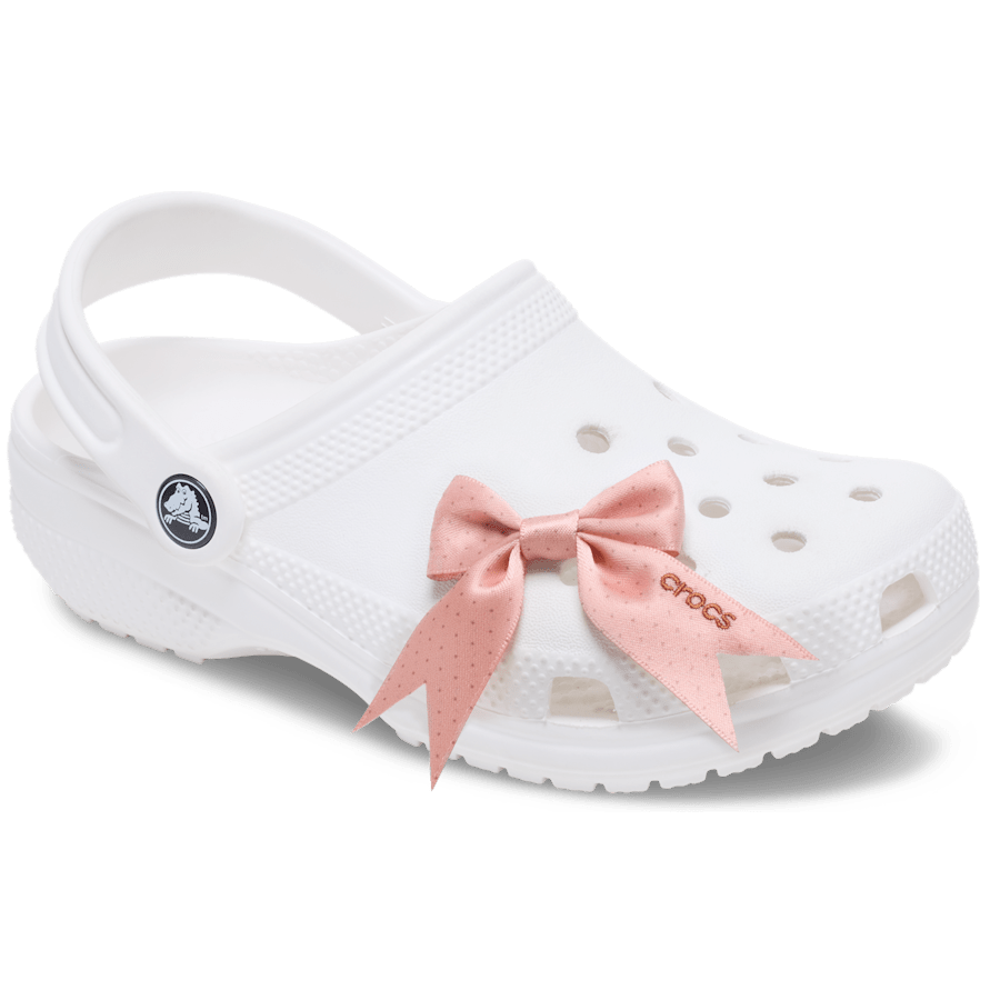 Romantic Pink Bow - charm-on-shoes - Jibbitz Charms
