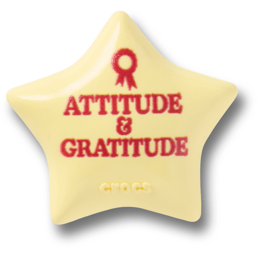 Attitude and Gratitude - lisävarustenäkymä - Jibbitz Charms