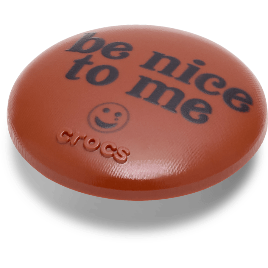 Be nice to me - mukautettu kulma - Jibbitz Charms