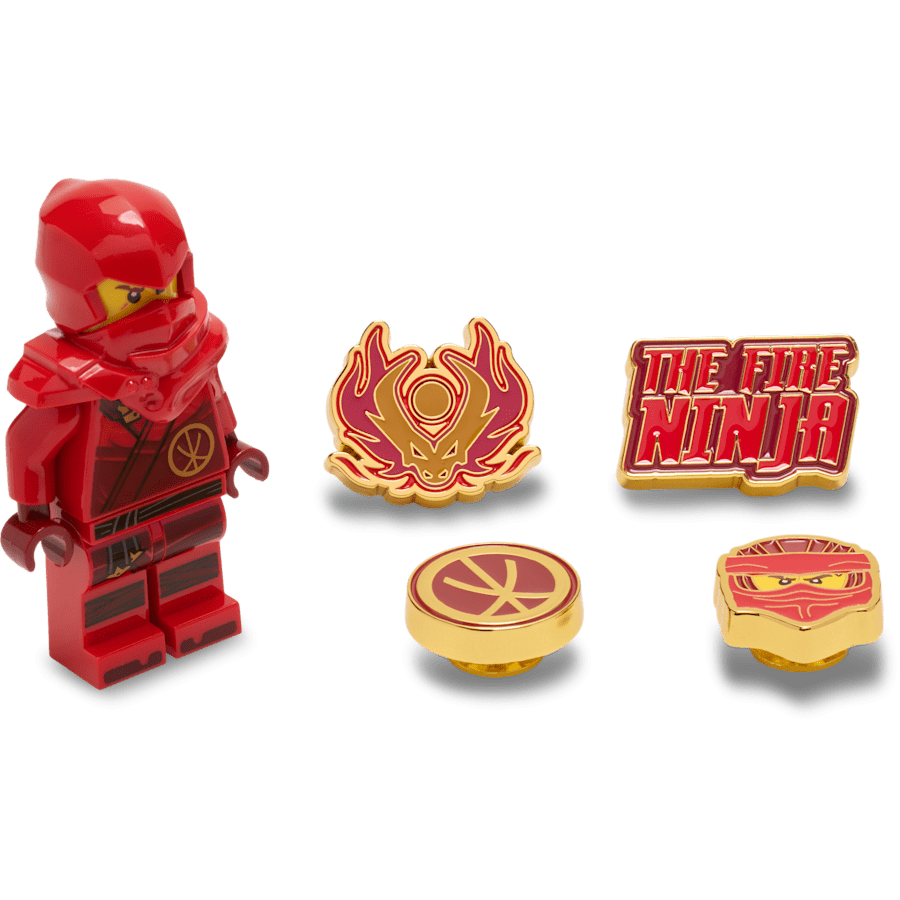 LEGO® NINJAGO® Kai 5 Pack - mukautettu kulma - Jibbitz Charms