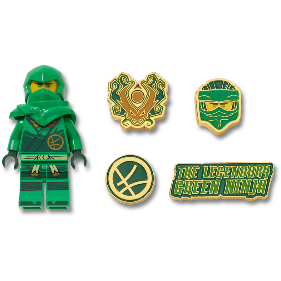LEGO® NINJAGO® Lloyd 5 Pack - lisävarustenäkymä - Jibbitz Charms