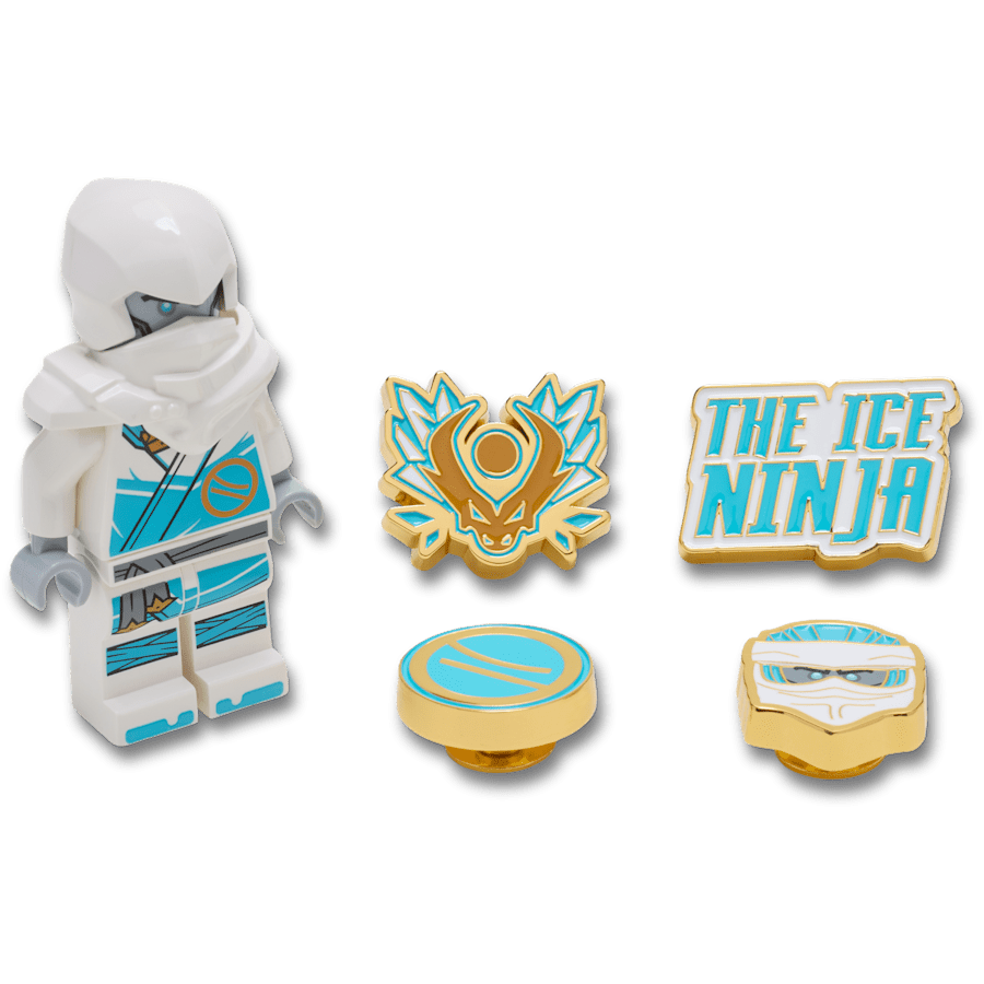 LEGO® NINJAGO® Zane 5 Pack - mukautettu kulma - Jibbitz Charms
