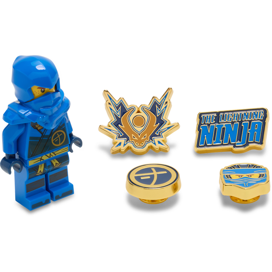 LEGO® NINJAGO® Jay 5 Pack - mukautettu kulma - Jibbitz Charms