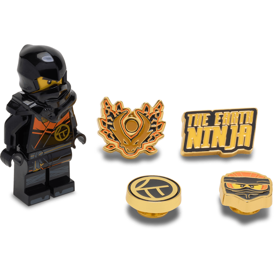 LEGO® NINJAGO® Cole 5 Pack - mukautettu kulma - Jibbitz Charms