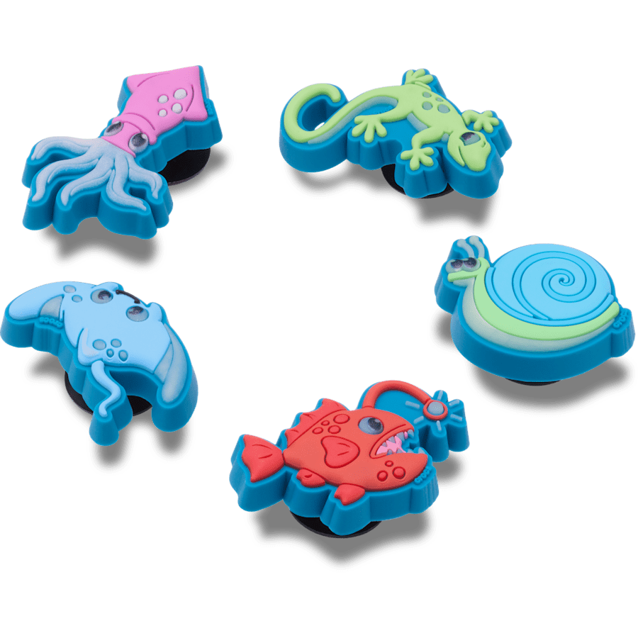 Tiny Cute Creatures 5 Pack - benutzerdefinierter Winkel - Jibbitz Charms