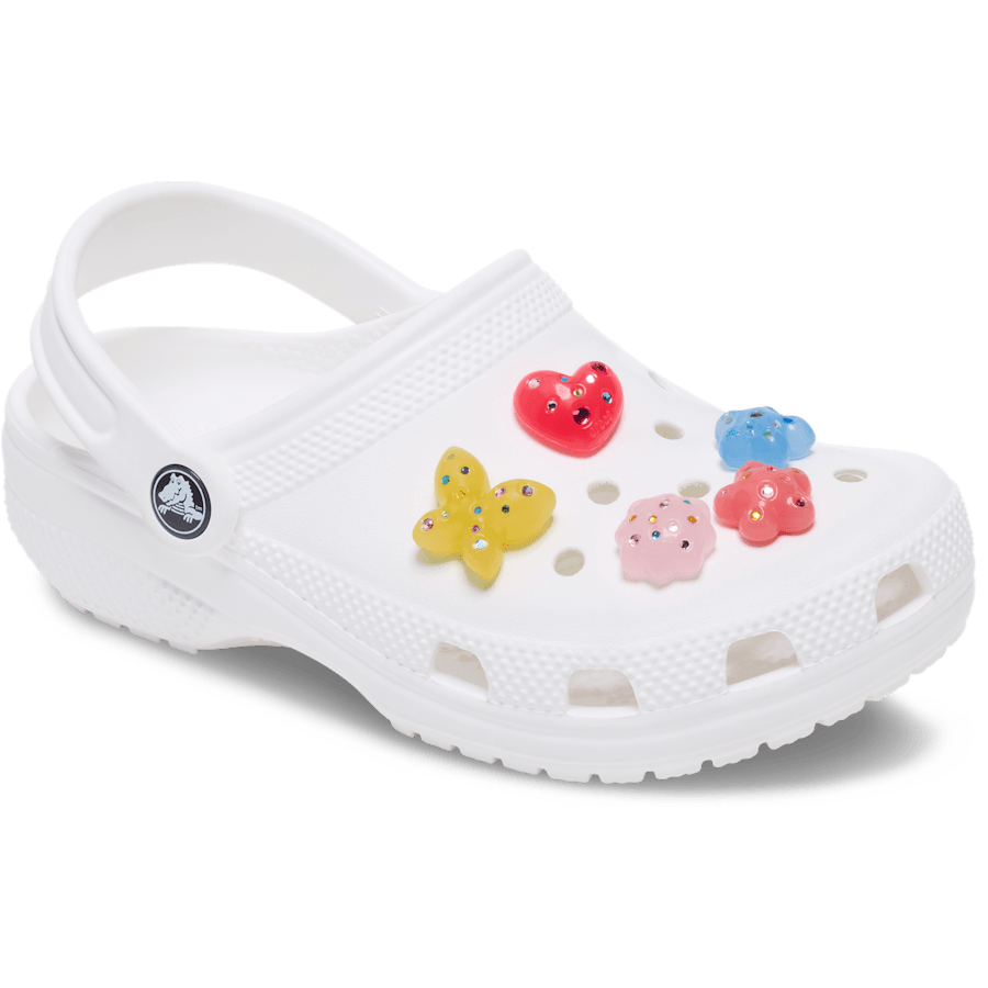 Dainty Gem Floral 5 Pack - charm-on-shoes - Jibbitz Charms