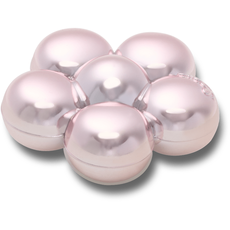 Pink Metallic Puffy Flower - mukautettu kulma - Jibbitz Charms