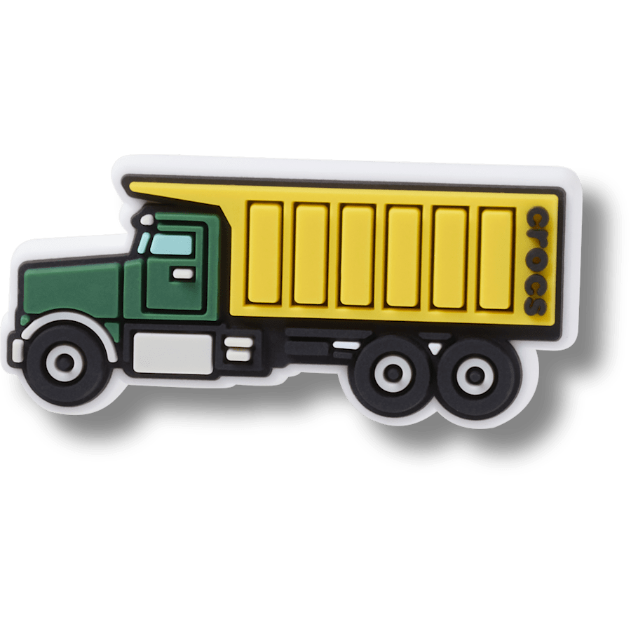 Green Garbage Truck - vue accessoire - Jibbitz Charms