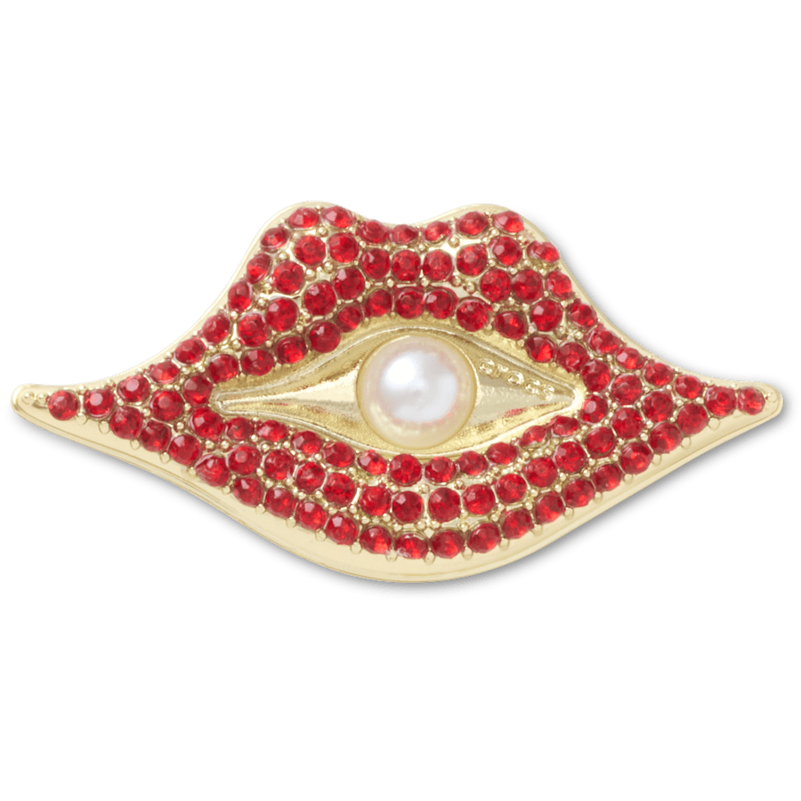 Red Pearl Lips - lisävarustenäkymä - Jibbitz Charms