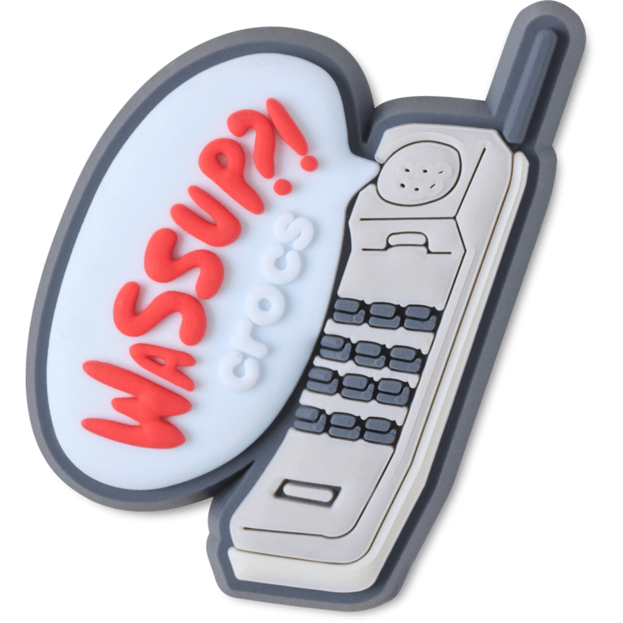 Wassup Phone - charm view - Jibbitz Charms