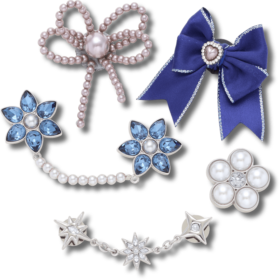 Celestial Gem and Pearl 5 Pack - lisävarustenäkymä - Jibbitz Charms
