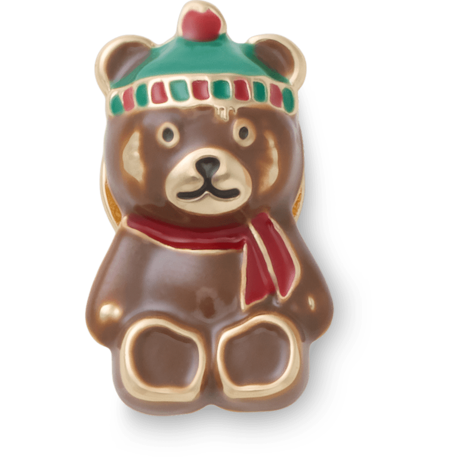 Nostalgic Holiday Teddy Bear - Zubehöransicht - Jibbitz Charms