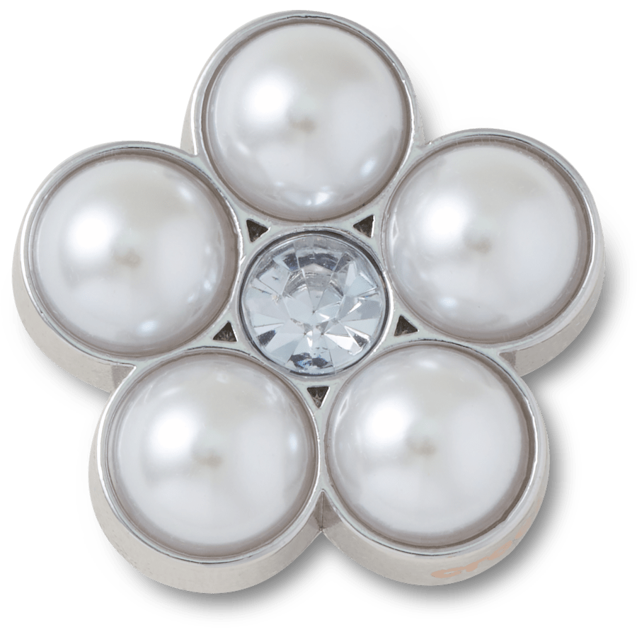 Celestial Pearl 5 Petal Flower - lisävarustenäkymä - Jibbitz Charms