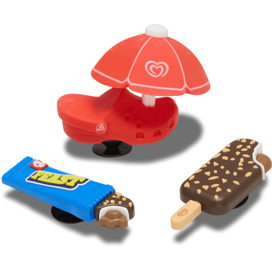 Feast 3 Pack Jibbitz™ Charms - Custom Angle - Jibbitz Charms