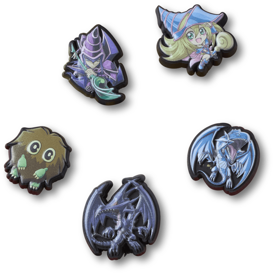Yu-Gi-Oh! Monsters 5 Pack - charm view - Jibbitz Charms