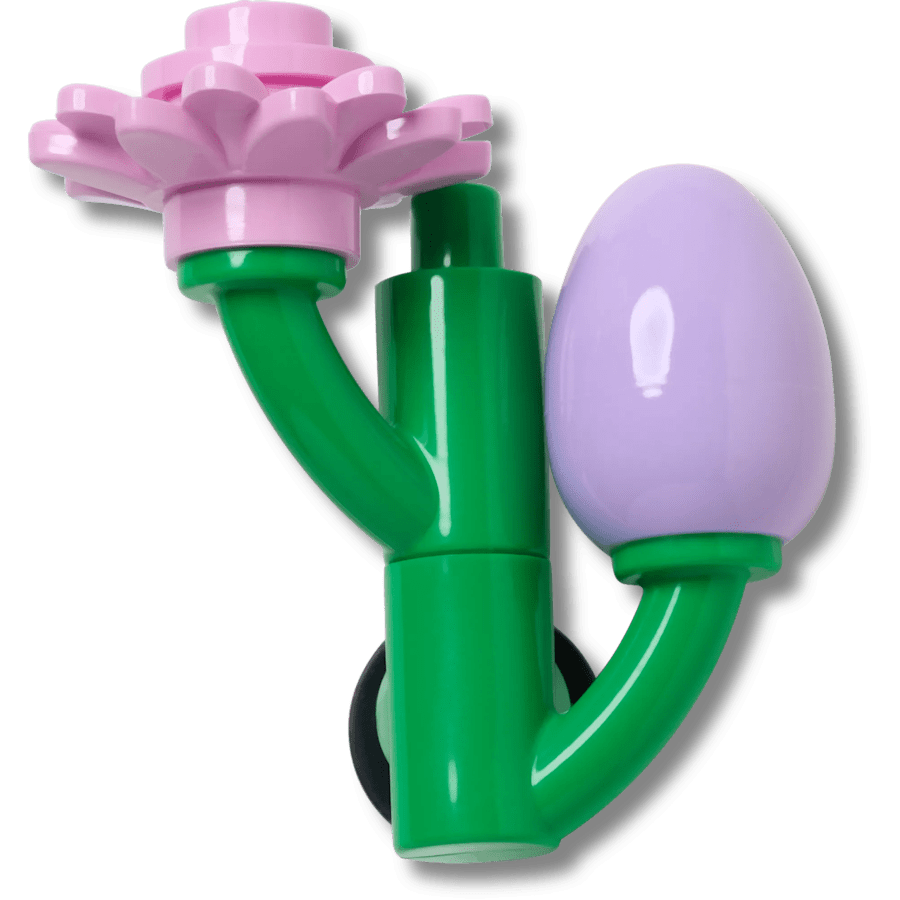 LEGO® Purple Flower Bud - vue accessoire - Jibbitz Charms
