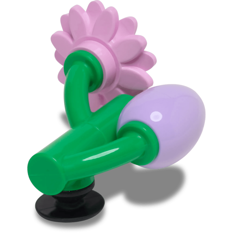 LEGO® Purple Flower Bud - angle personnalisé - Jibbitz Charms