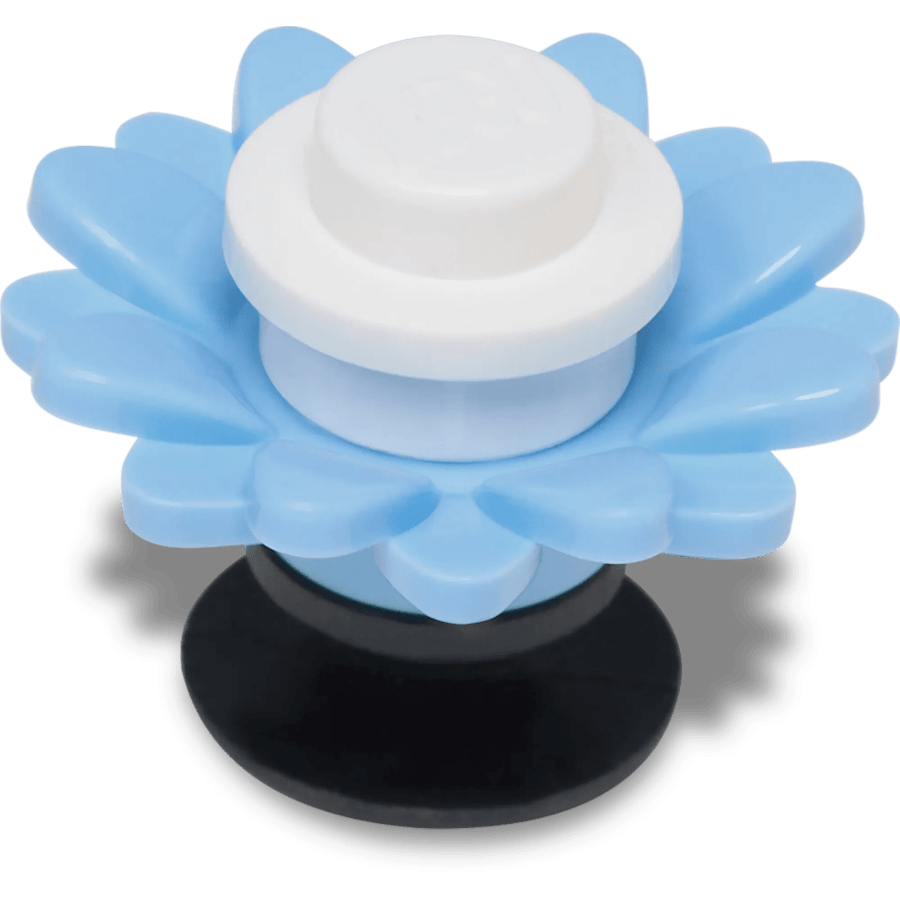 LEGO® Blue Flower - aangepaste hoek - Jibbitz Charms