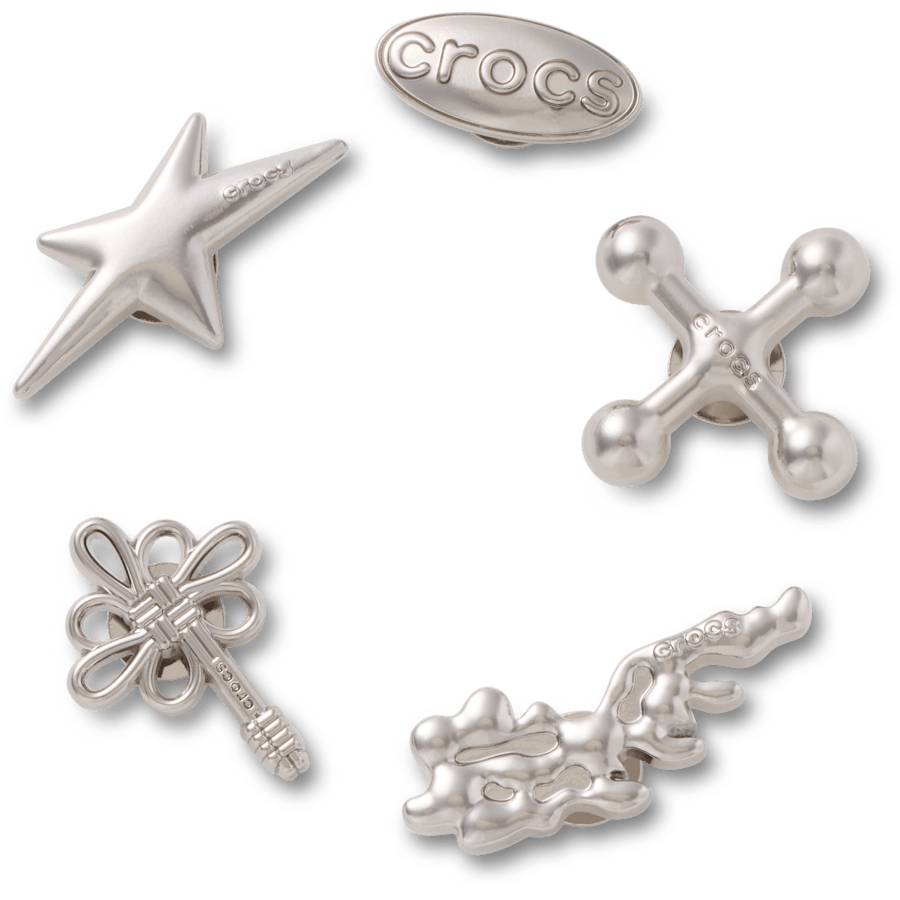 Metal Icons 5 Pack - lisävarustenäkymä - Jibbitz Charms