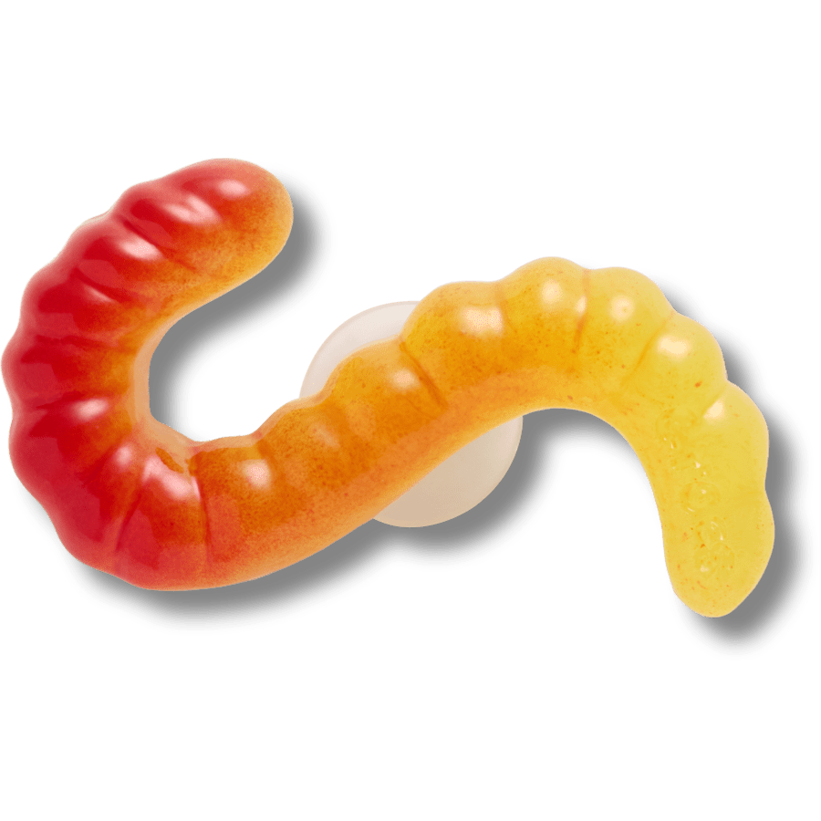 Elevated Candy Worm - vue accessoire - Jibbitz Charms