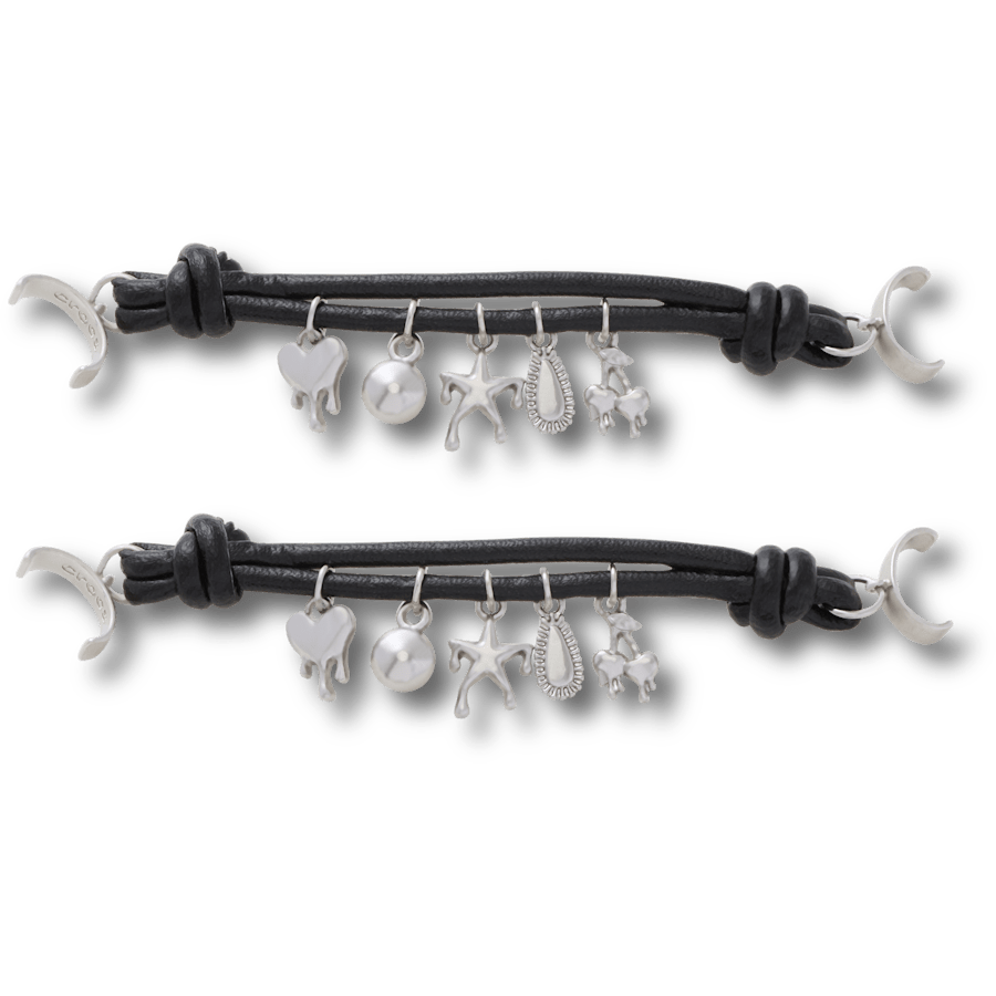 Crocs Silver Icons Sandal Chain 2 Pack