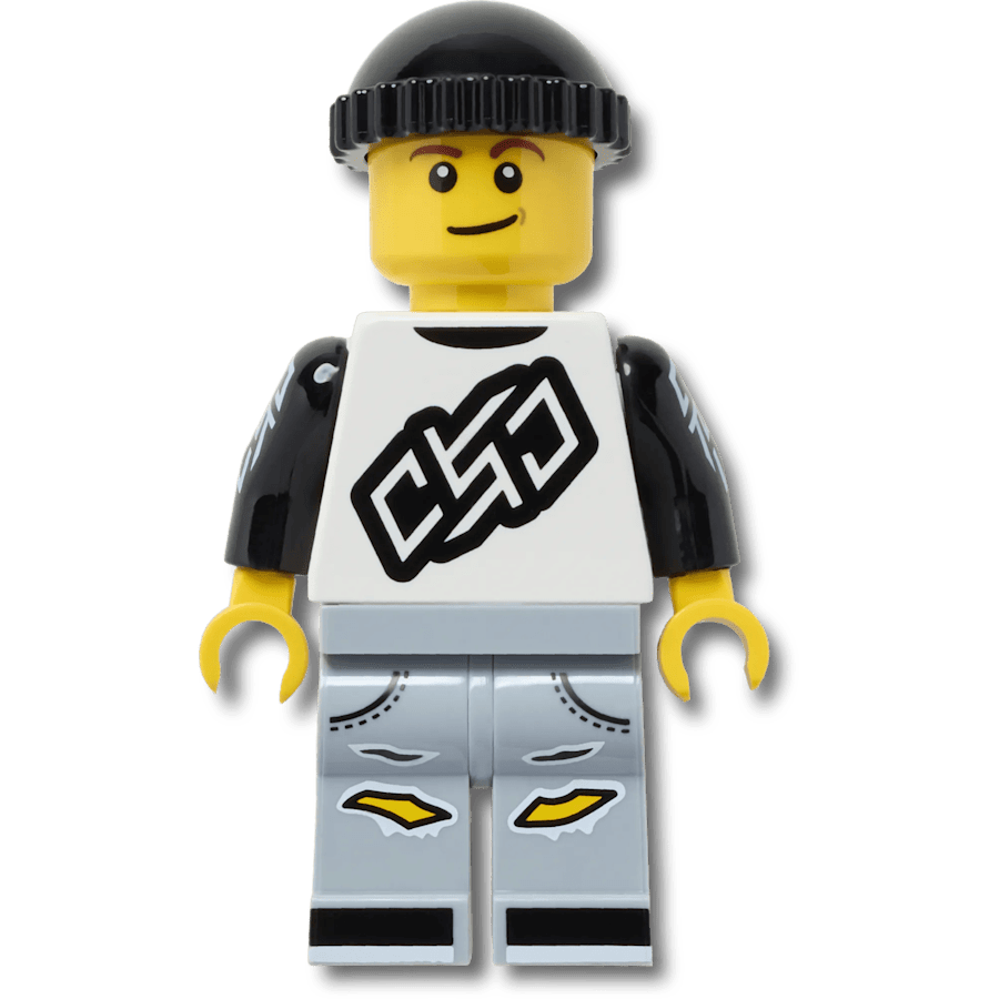 LEGO® Vice Minifigure - accessoire weergave - Jibbitz Charms