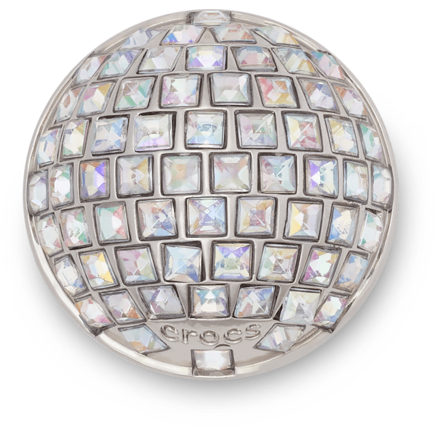 Silver Disco Holiday Ball - Charm view - Jibbitz Charms