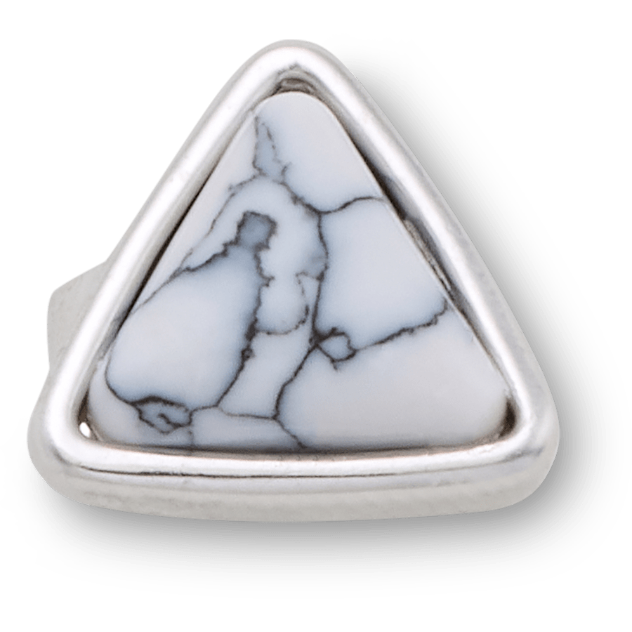 Crocs Marbled Triangle Sandal C Charm