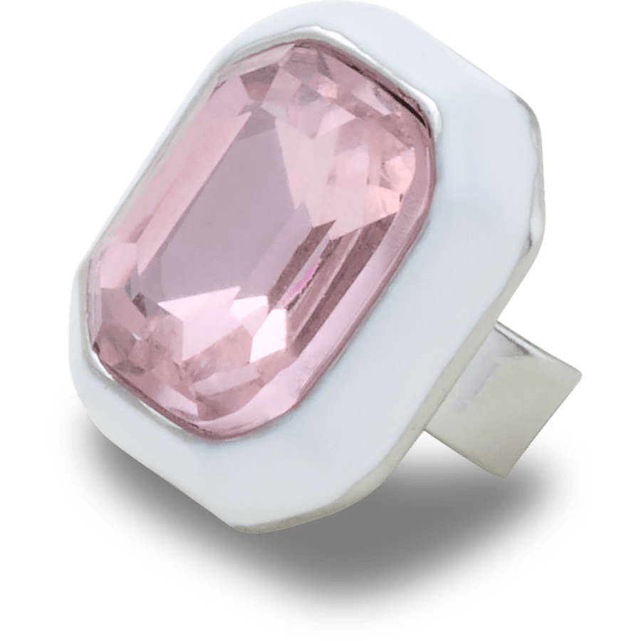 Rectangle Gem Sandal C Charm - Custom Angle - Jibbitz Charms