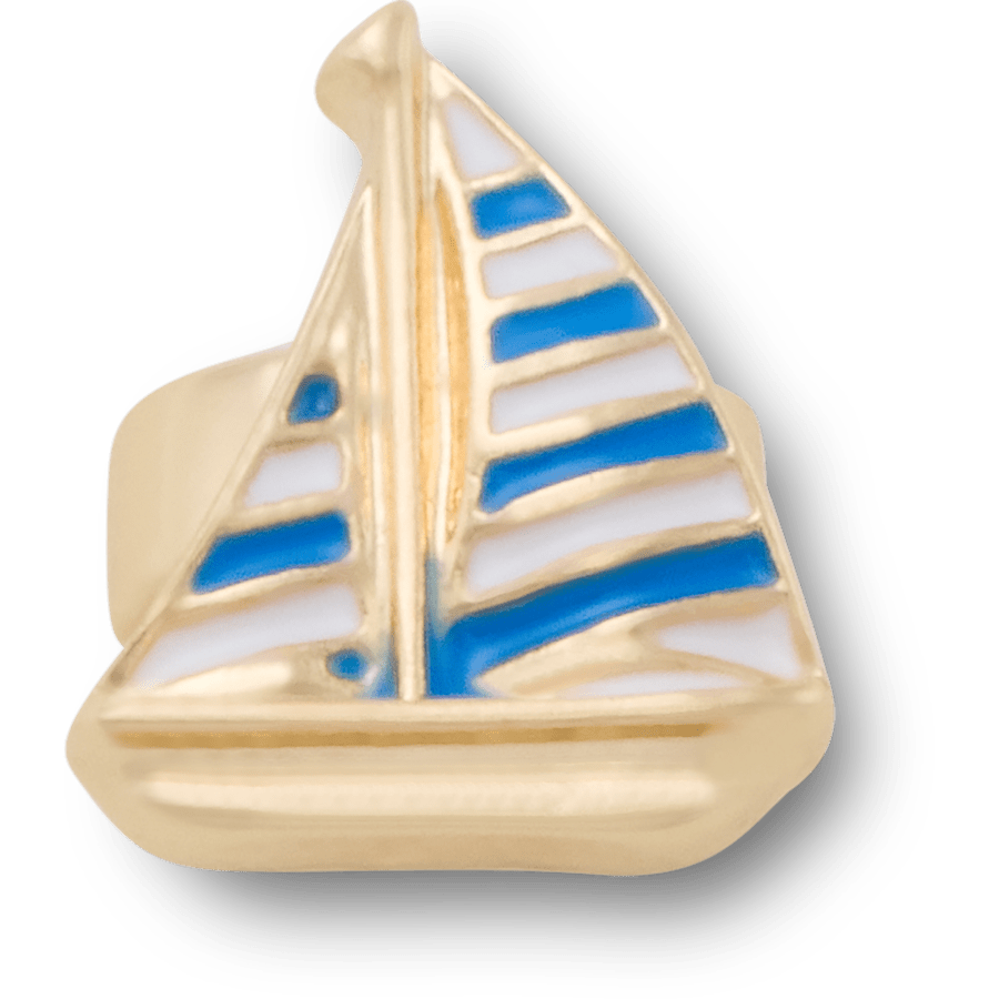 Sailboat Sandal C Charm - Charm view - Jibbitz Charms