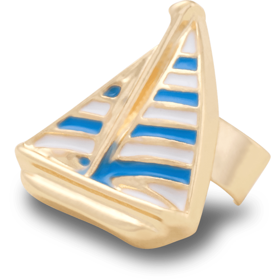 Sailboat Sandal C Charm - Custom Angle - Jibbitz Charms