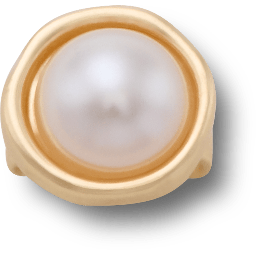 Pearl Sandal C Charm - Charm view - Jibbitz Charms
