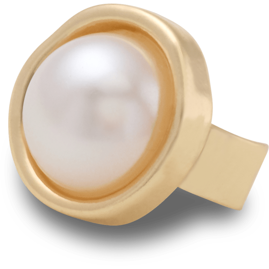 Pearl Sandal C Charm - Custom Angle - Jibbitz Charms