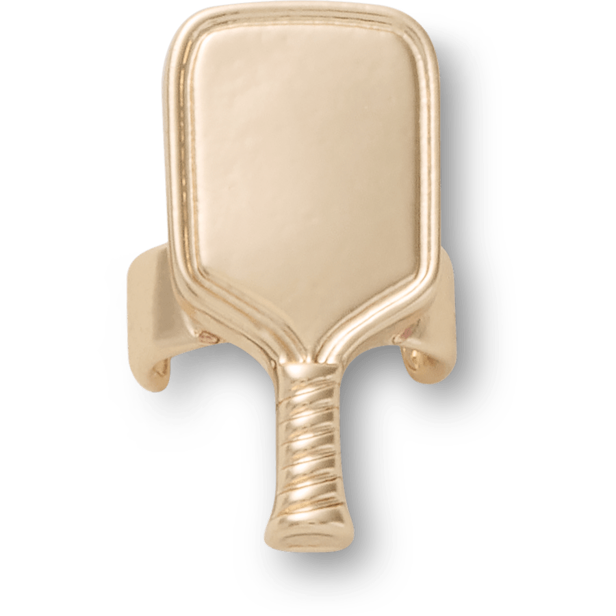 PickleballPaddleSandalCCharm - Charm view - Jibbitz Charms