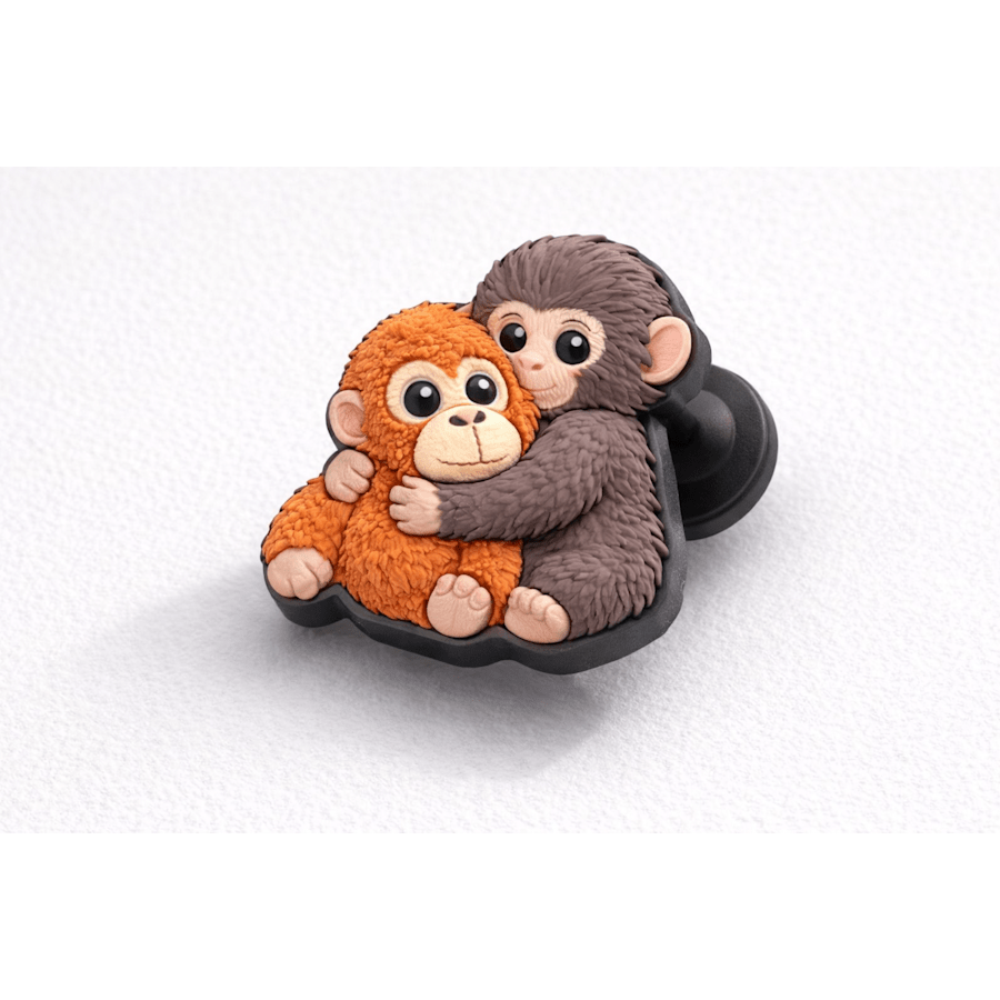 Punch (Panchi) the Monkey - vue accessoire - Jibbitz Charms