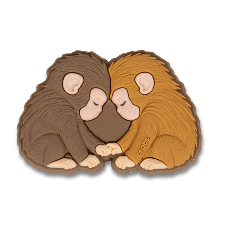 Punch The Monkey and his Bestie - vue accessoire - Jibbitz Charms