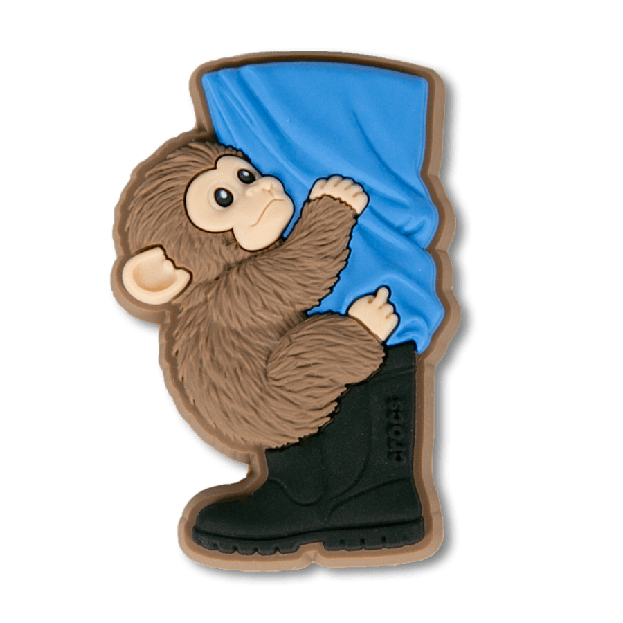 Punch The Monkey & Zookeeper - vue accessoire - Jibbitz Charms