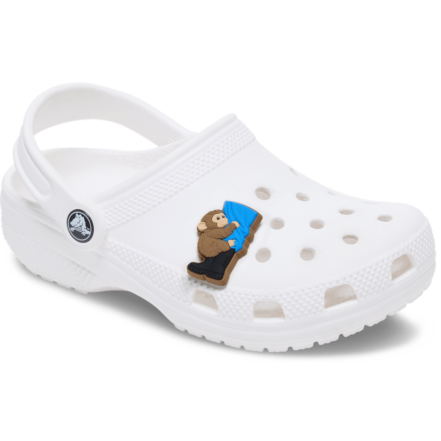Punch The Monkey & Zookeeper - charm-on-shoes - Jibbitz Charms