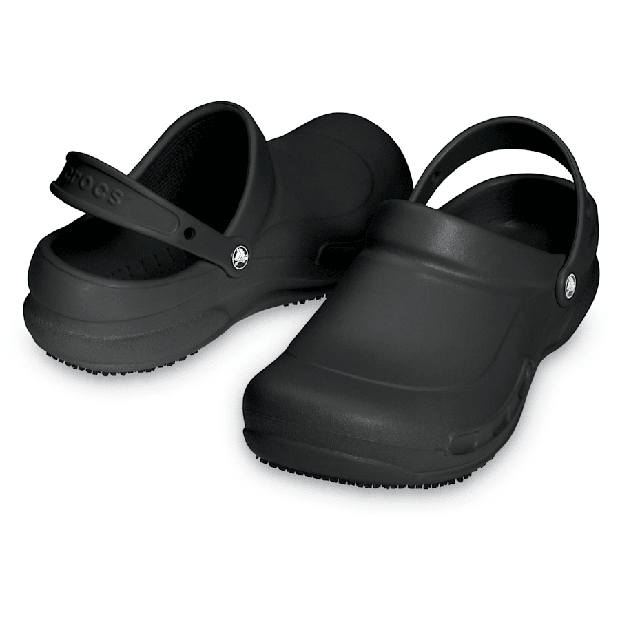 Black Bistro Work Clog - Pair - Crocs PFD