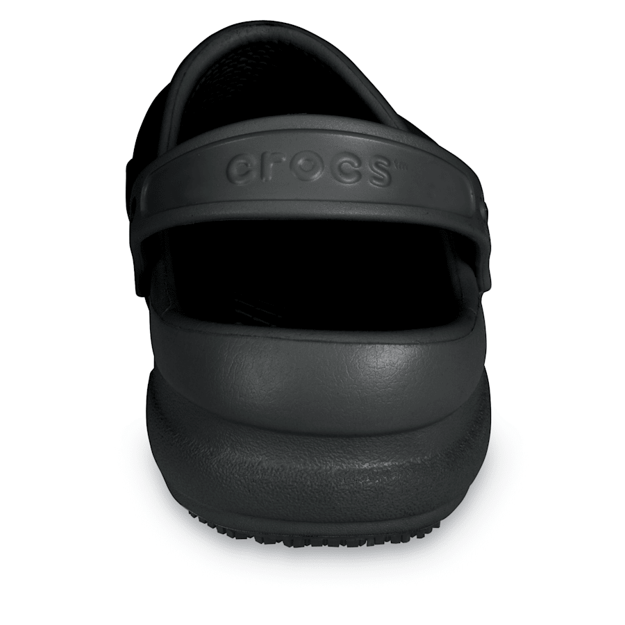 Black Bistro Work Clog - Back - Crocs PFD