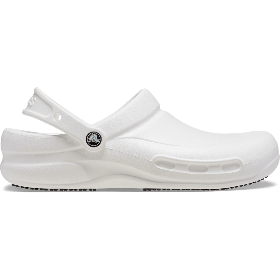 White Bistro Work Clog - Side - Crocs PFD