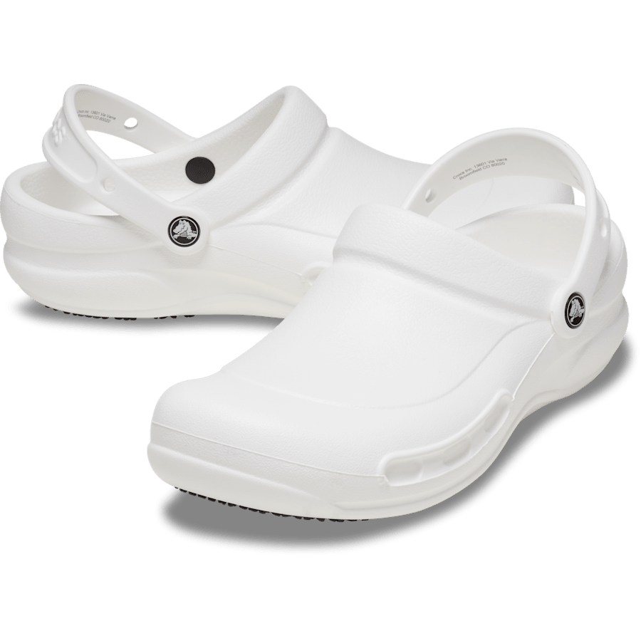 White Bistro Work Clog - Pair - Crocs PFD