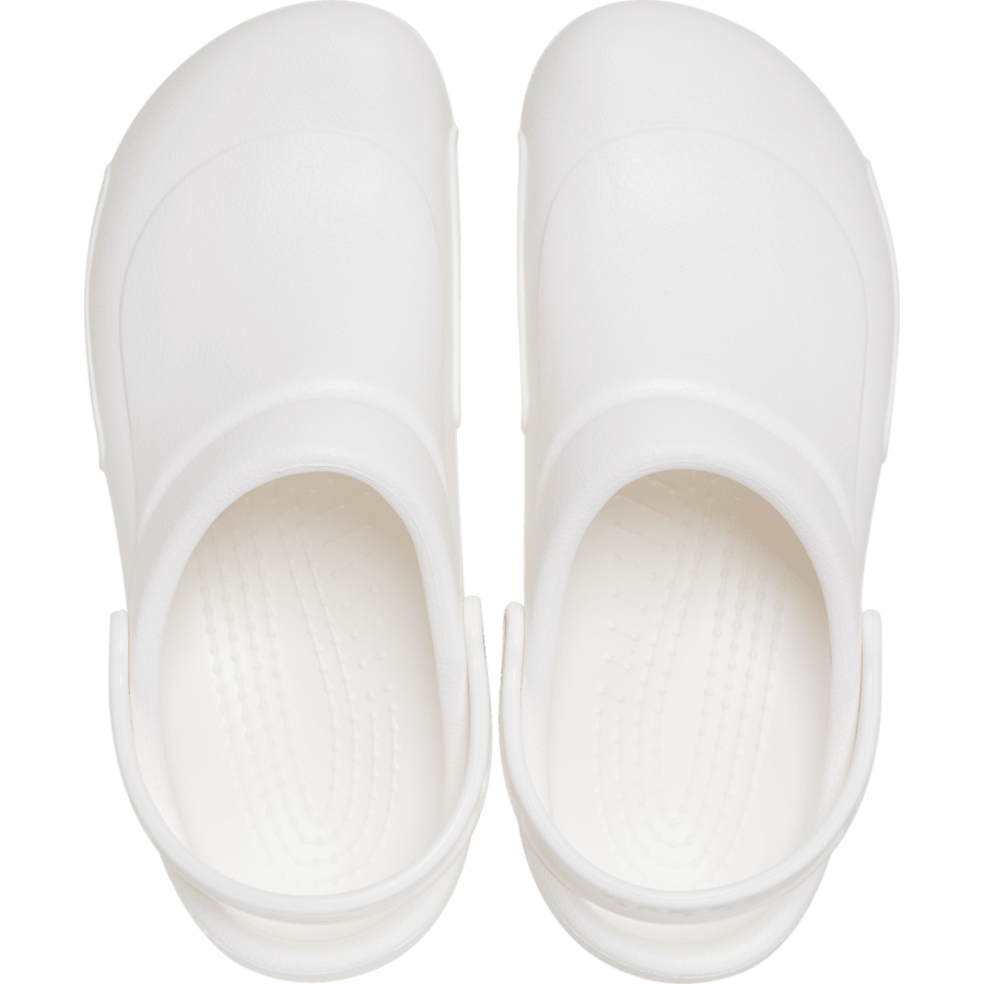White Bistro Work Clog - Top - Crocs PFD